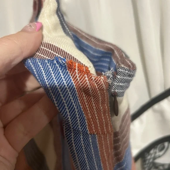 RVCA Proxy Woven Striped Dress - Picture 6 of 7